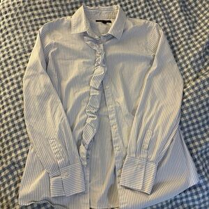 Blue Striped Women’s Blouse